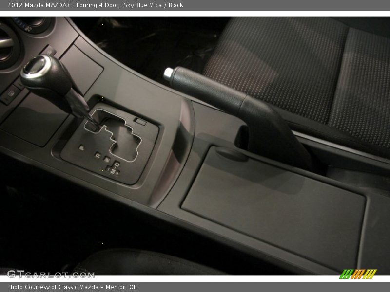 Sky Blue Mica / Black 2012 Mazda MAZDA3 i Touring 4 Door