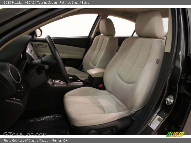  2013 MAZDA6 i Touring Sedan Beige Interior
