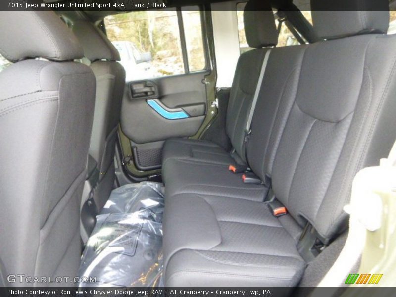 Tank / Black 2015 Jeep Wrangler Unlimited Sport 4x4