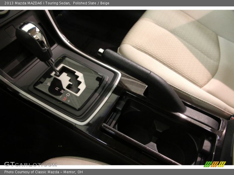 Polished Slate / Beige 2013 Mazda MAZDA6 i Touring Sedan