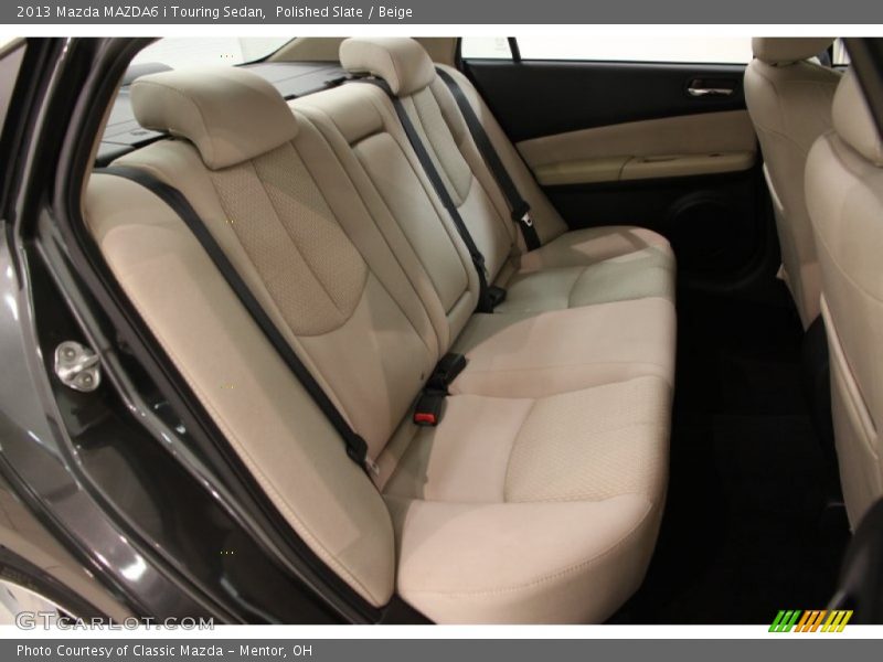 Polished Slate / Beige 2013 Mazda MAZDA6 i Touring Sedan