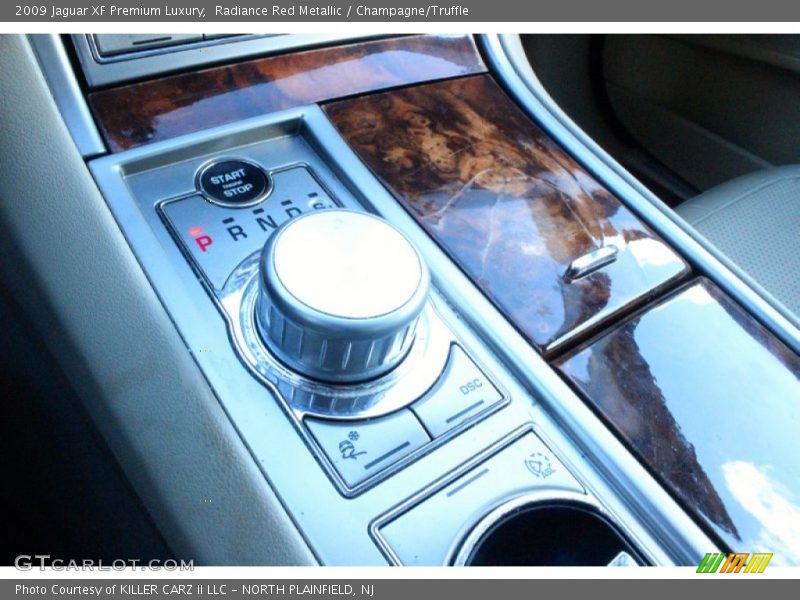 Radiance Red Metallic / Champagne/Truffle 2009 Jaguar XF Premium Luxury