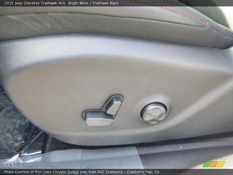 Bright White / Trailhawk Black 2015 Jeep Cherokee Trailhawk 4x4