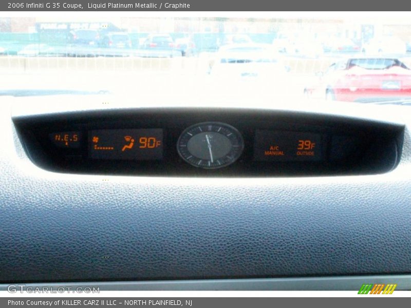 Liquid Platinum Metallic / Graphite 2006 Infiniti G 35 Coupe