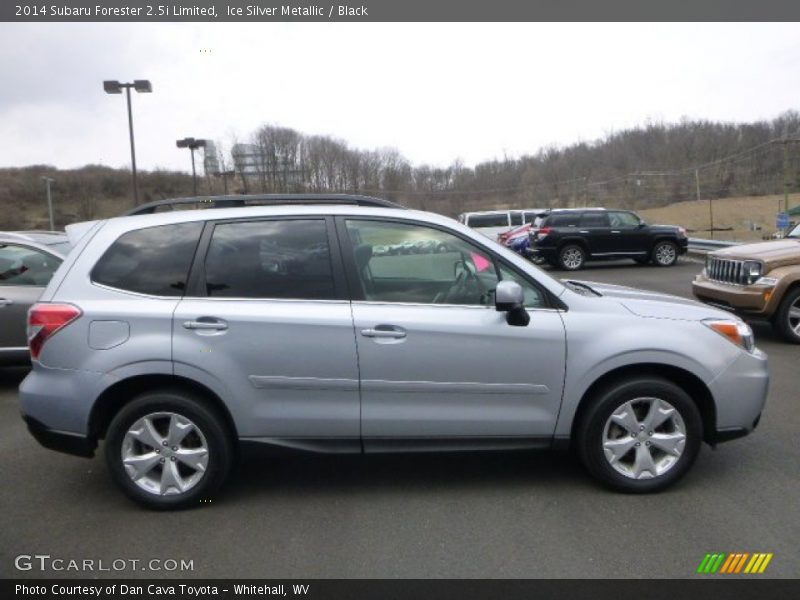 Ice Silver Metallic / Black 2014 Subaru Forester 2.5i Limited