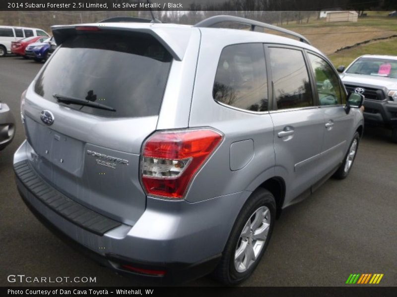 Ice Silver Metallic / Black 2014 Subaru Forester 2.5i Limited