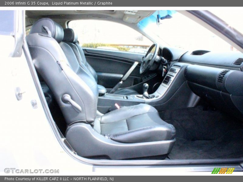Liquid Platinum Metallic / Graphite 2006 Infiniti G 35 Coupe