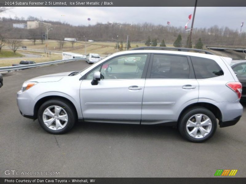 Ice Silver Metallic / Black 2014 Subaru Forester 2.5i Limited