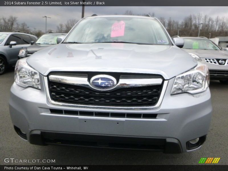 Ice Silver Metallic / Black 2014 Subaru Forester 2.5i Limited
