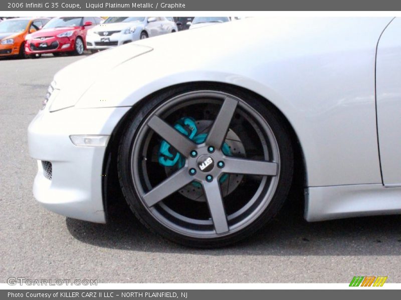 Liquid Platinum Metallic / Graphite 2006 Infiniti G 35 Coupe