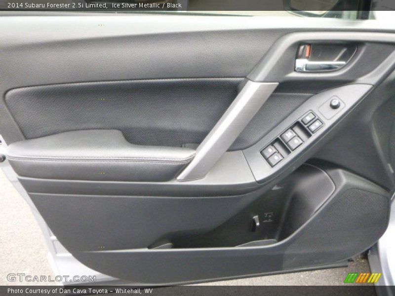 Ice Silver Metallic / Black 2014 Subaru Forester 2.5i Limited