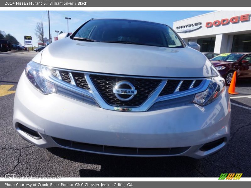 Brilliant Silver / Black 2014 Nissan Murano S