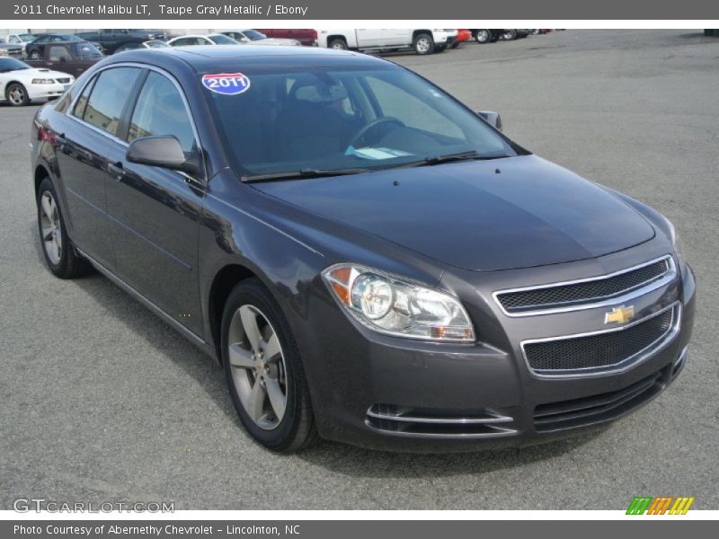 Taupe Gray Metallic / Ebony 2011 Chevrolet Malibu LT