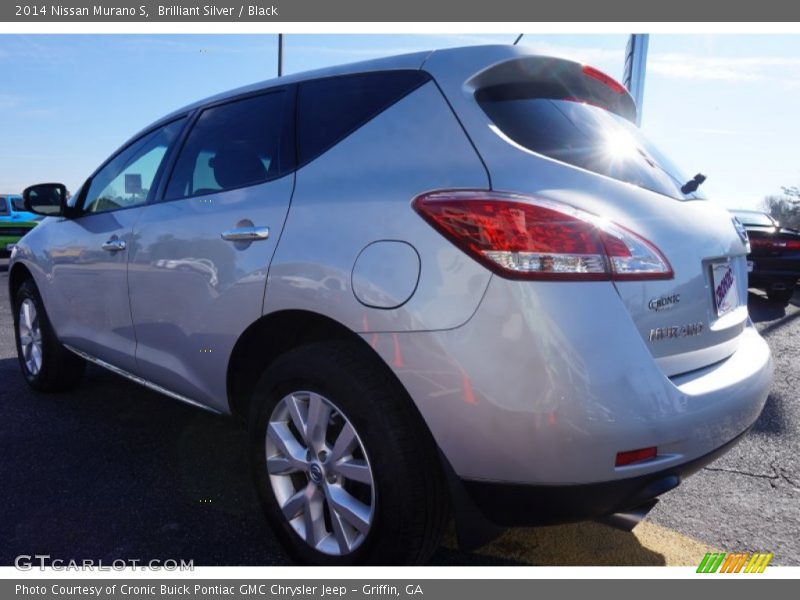 Brilliant Silver / Black 2014 Nissan Murano S