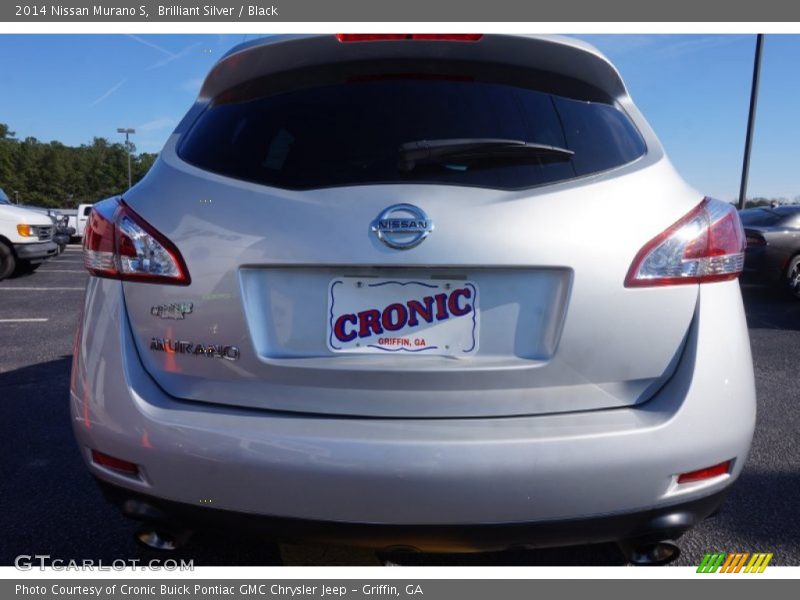 Brilliant Silver / Black 2014 Nissan Murano S