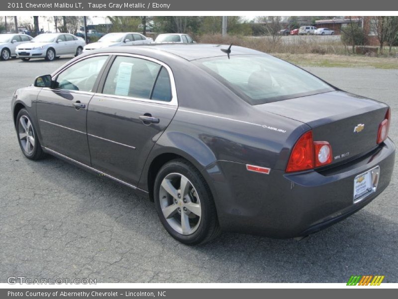 Taupe Gray Metallic / Ebony 2011 Chevrolet Malibu LT