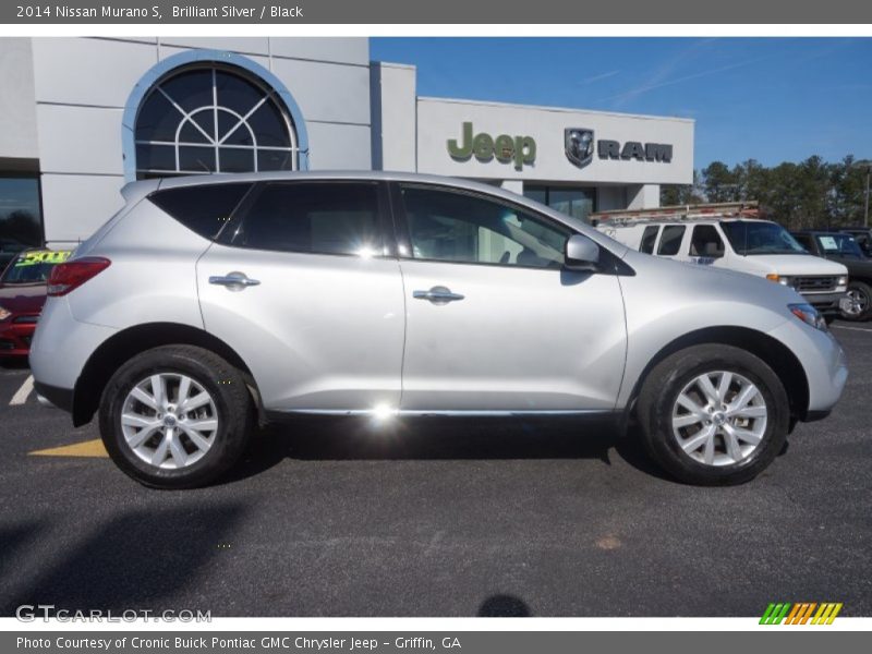 Brilliant Silver / Black 2014 Nissan Murano S