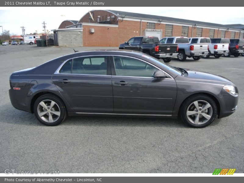 Taupe Gray Metallic / Ebony 2011 Chevrolet Malibu LT