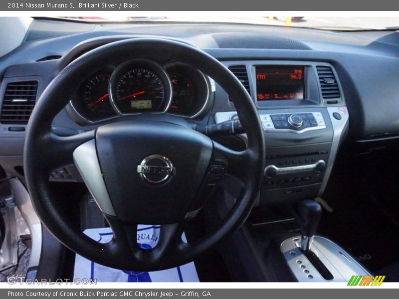 Brilliant Silver / Black 2014 Nissan Murano S