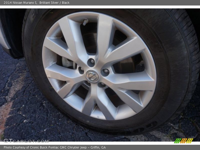Brilliant Silver / Black 2014 Nissan Murano S
