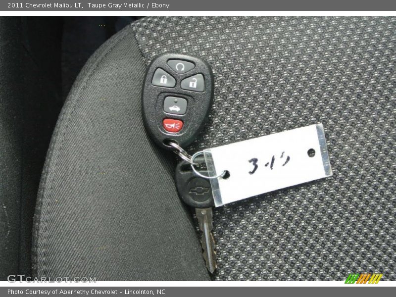 Taupe Gray Metallic / Ebony 2011 Chevrolet Malibu LT