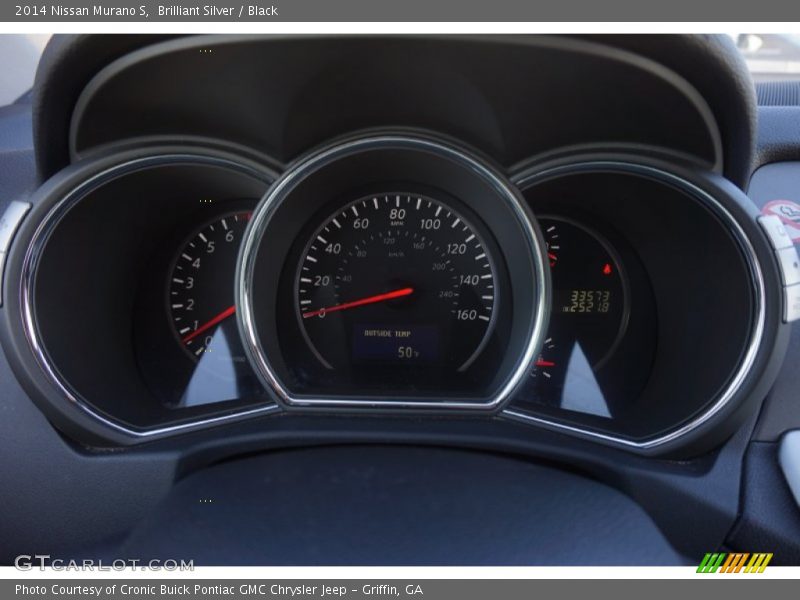 Brilliant Silver / Black 2014 Nissan Murano S