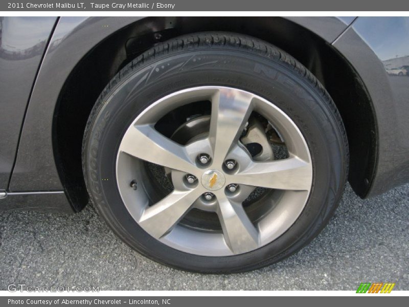 Taupe Gray Metallic / Ebony 2011 Chevrolet Malibu LT