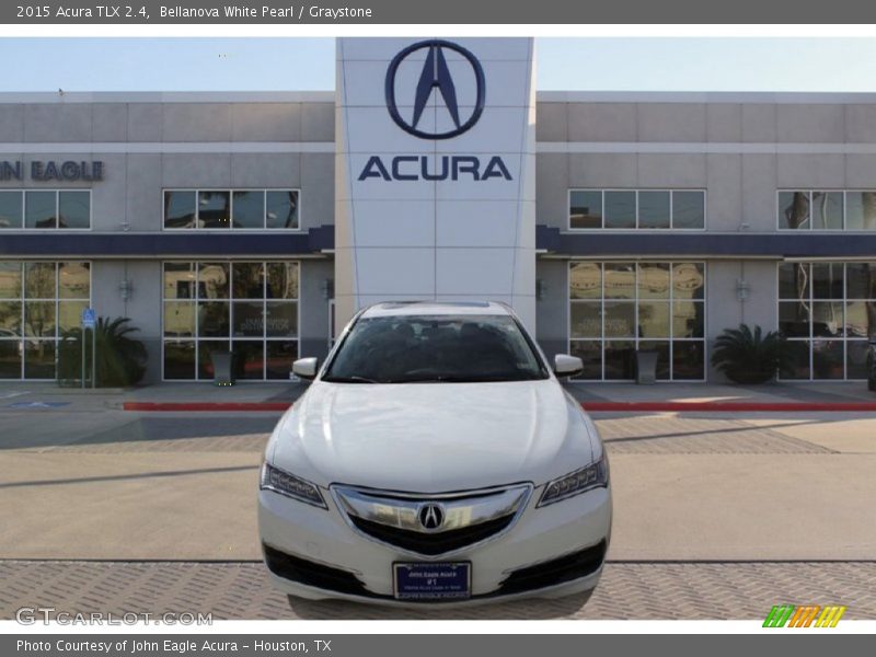 Bellanova White Pearl / Graystone 2015 Acura TLX 2.4