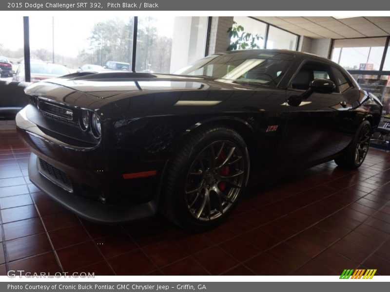 Pitch Black / Black 2015 Dodge Challenger SRT 392