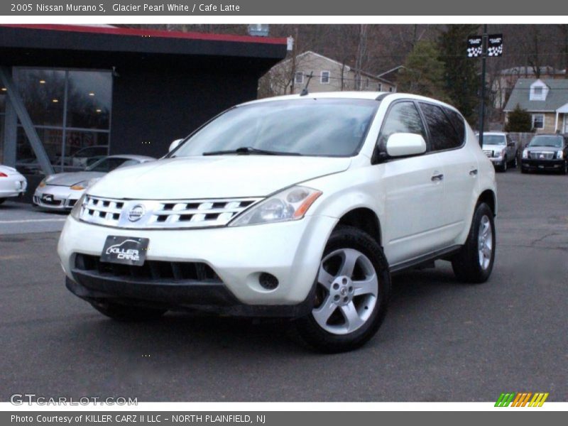 Glacier Pearl White / Cafe Latte 2005 Nissan Murano S