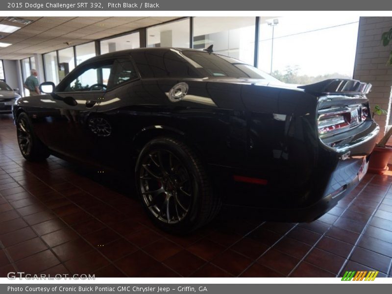 Pitch Black / Black 2015 Dodge Challenger SRT 392