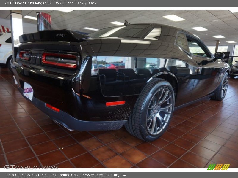 Pitch Black / Black 2015 Dodge Challenger SRT 392