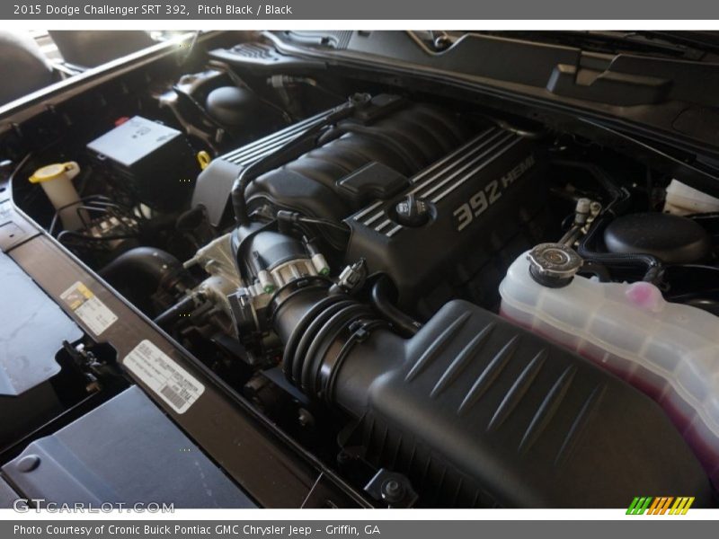 Pitch Black / Black 2015 Dodge Challenger SRT 392