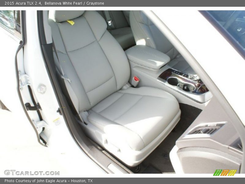 Bellanova White Pearl / Graystone 2015 Acura TLX 2.4