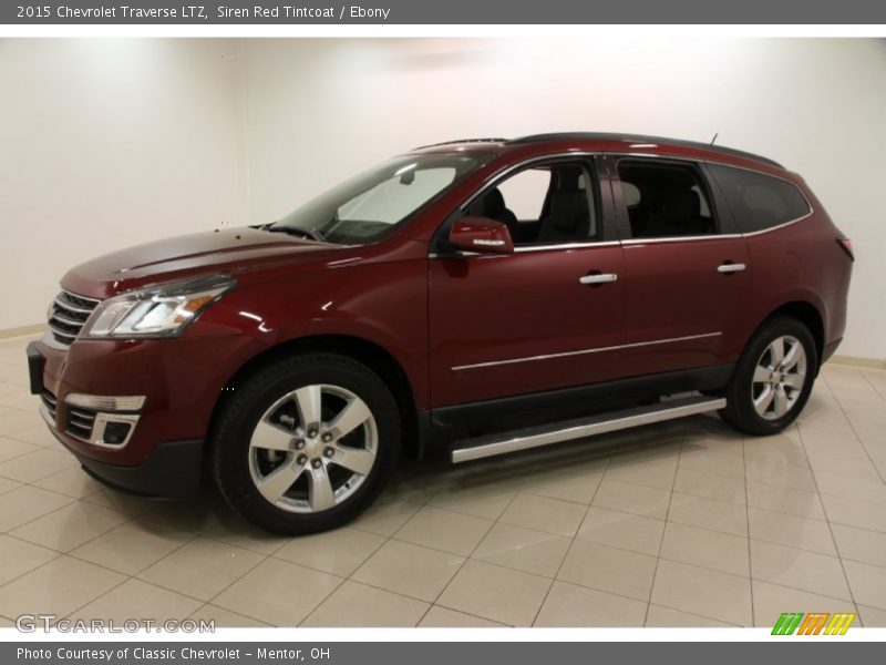  2015 Traverse LTZ Siren Red Tintcoat