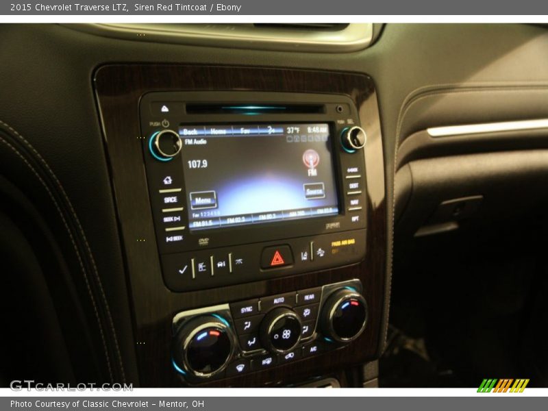 Siren Red Tintcoat / Ebony 2015 Chevrolet Traverse LTZ