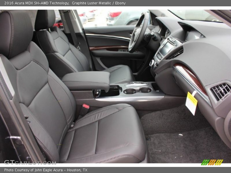 Graphite Luster Metallic / Ebony 2016 Acura MDX SH-AWD Technology