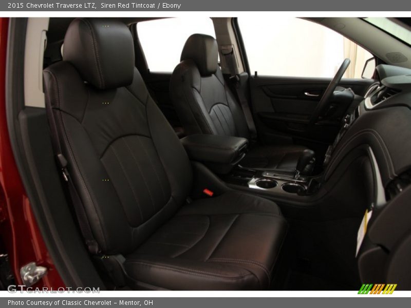Siren Red Tintcoat / Ebony 2015 Chevrolet Traverse LTZ