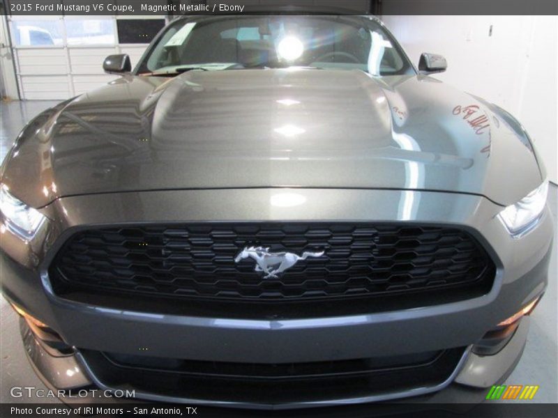 Magnetic Metallic / Ebony 2015 Ford Mustang V6 Coupe