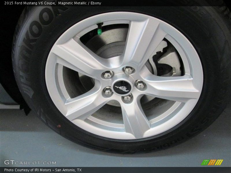 Magnetic Metallic / Ebony 2015 Ford Mustang V6 Coupe