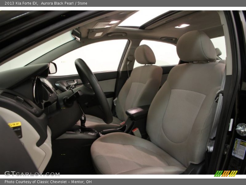 Aurora Black Pearl / Stone 2013 Kia Forte EX