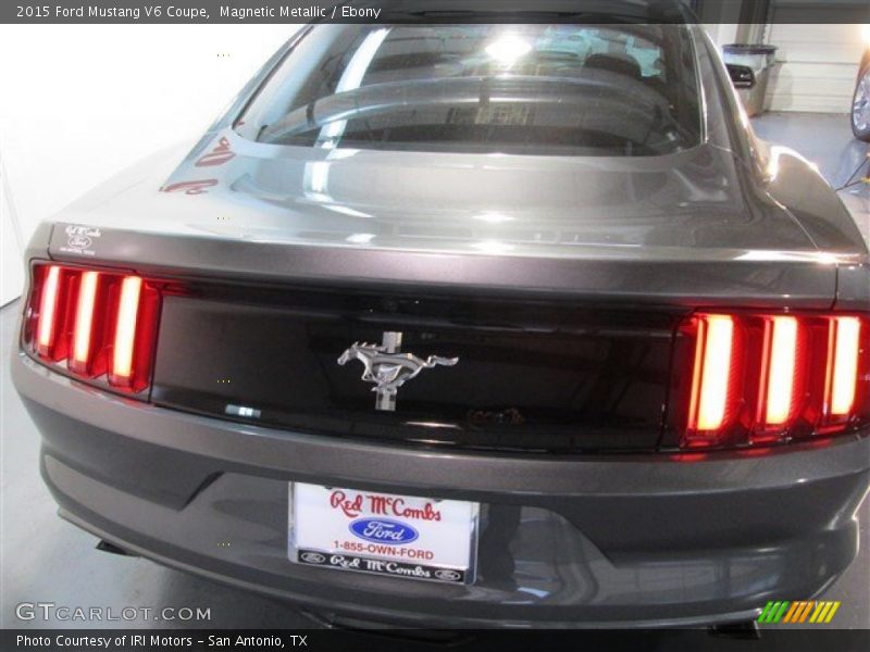 Magnetic Metallic / Ebony 2015 Ford Mustang V6 Coupe