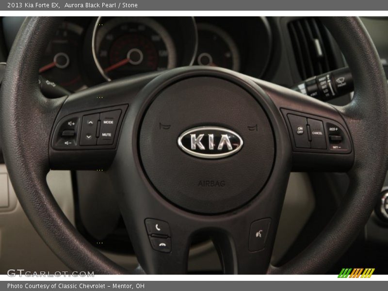 Aurora Black Pearl / Stone 2013 Kia Forte EX