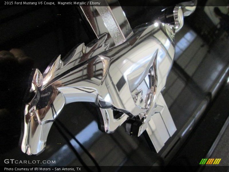 Magnetic Metallic / Ebony 2015 Ford Mustang V6 Coupe