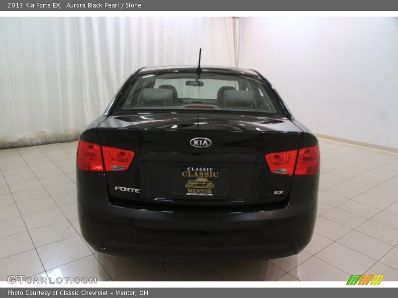 Aurora Black Pearl / Stone 2013 Kia Forte EX