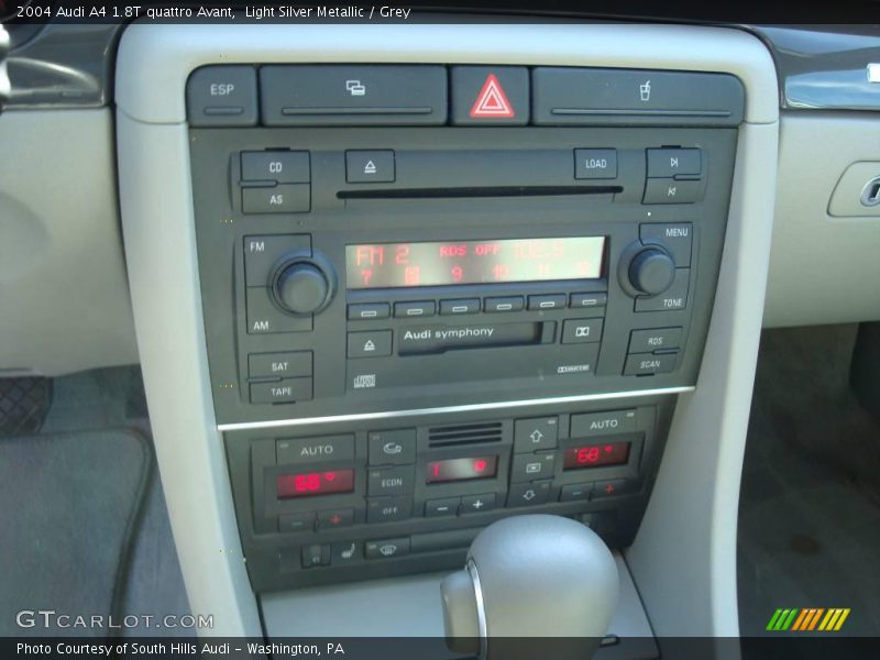 Light Silver Metallic / Grey 2004 Audi A4 1.8T quattro Avant