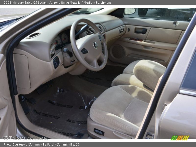  2003 Sable GS Sedan Medium Parchment Interior