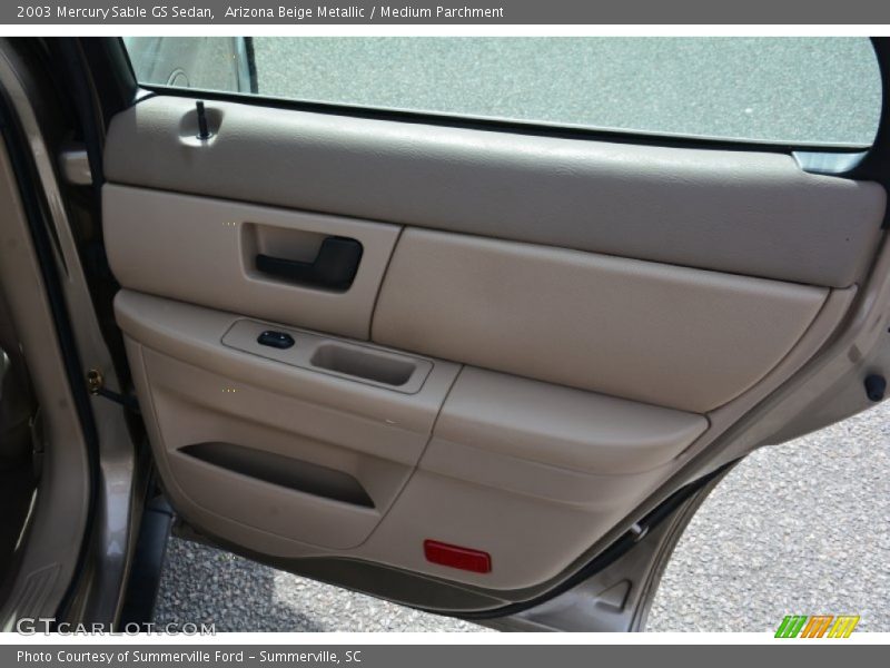 Door Panel of 2003 Sable GS Sedan