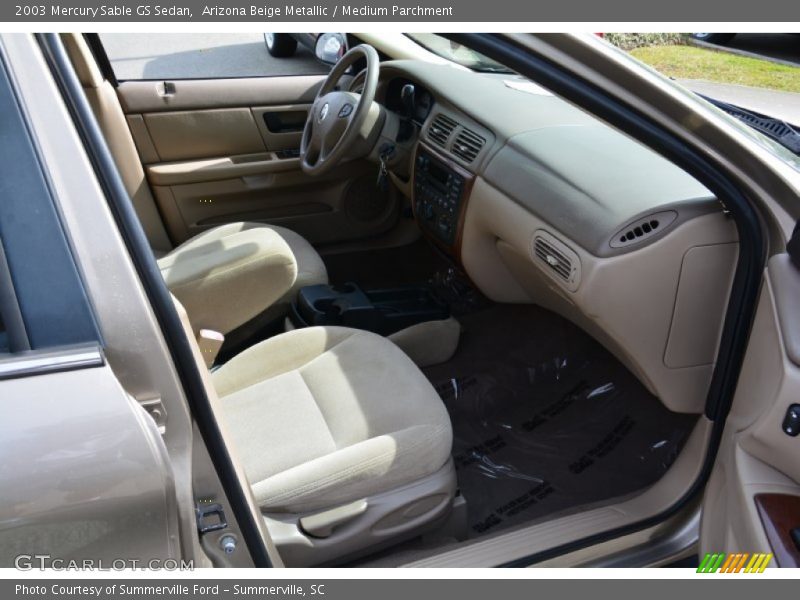 Arizona Beige Metallic / Medium Parchment 2003 Mercury Sable GS Sedan
