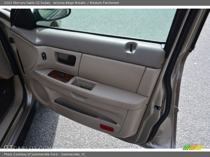 Arizona Beige Metallic / Medium Parchment 2003 Mercury Sable GS Sedan